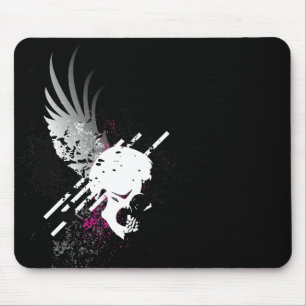 Mousepad Skullz, na asa.