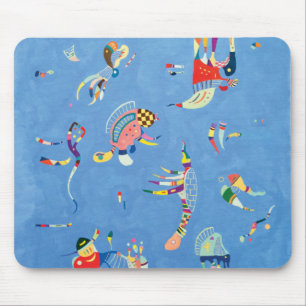 Mousepad Sky Blue por Wassily Kandinsky