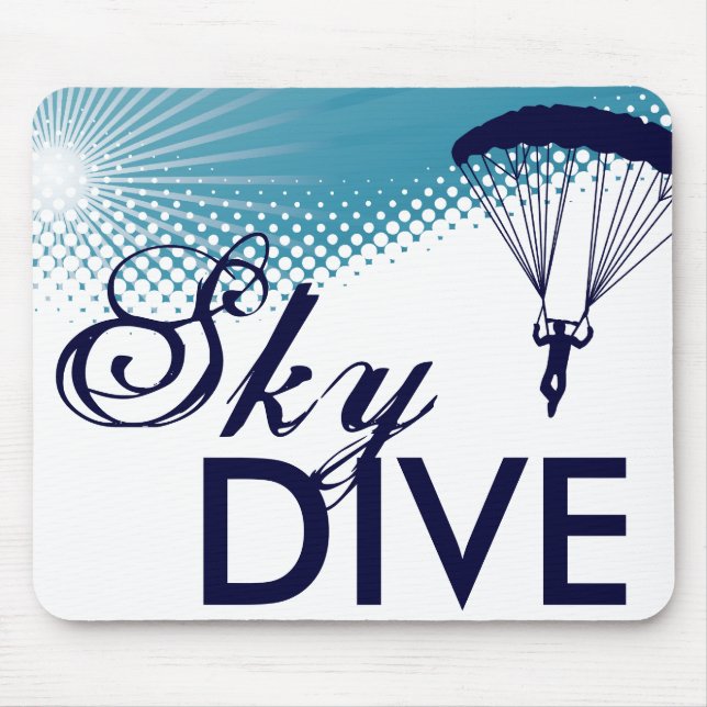 Mousepad skydive alto céu (Frente)