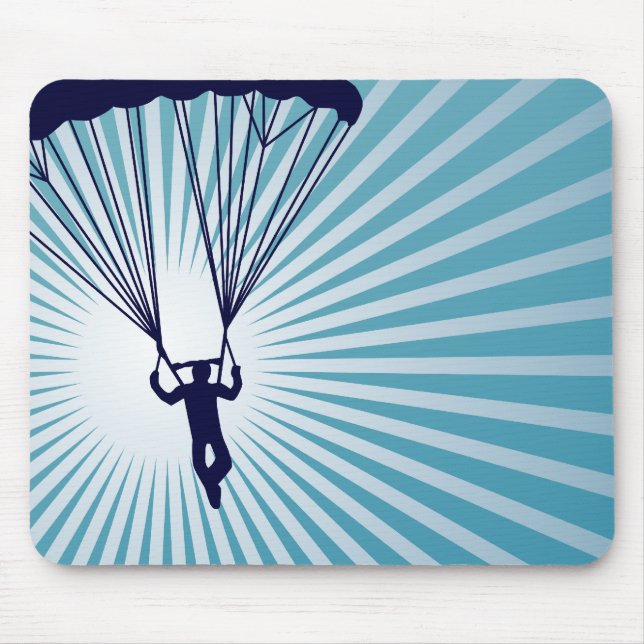 Mousepad skydiving muito ao alto (Frente)