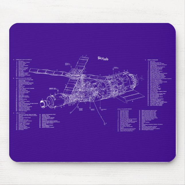 Mousepad Skylab (Frente)