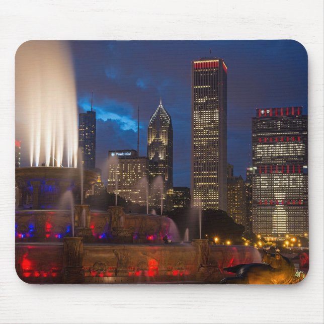 Mousepad Skyline 2013 dos Chicago Blackhawks (Frente)