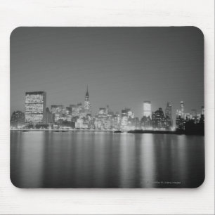 Mousepad Skyline da cidade na noite