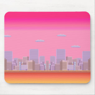 Mousepad Skyline de 8 bits
