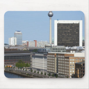 Mousepad Skyline de Berlim, Alemanha