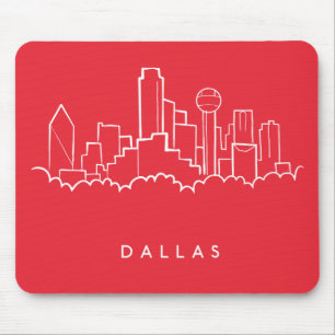 Mousepad Skyline de Dallas Texas