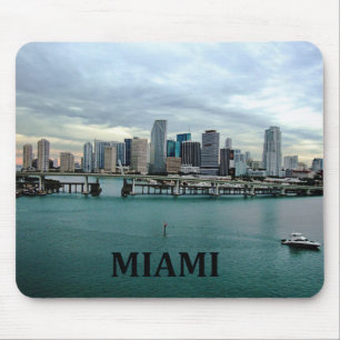 Mousepad Skyline de Miami Florida