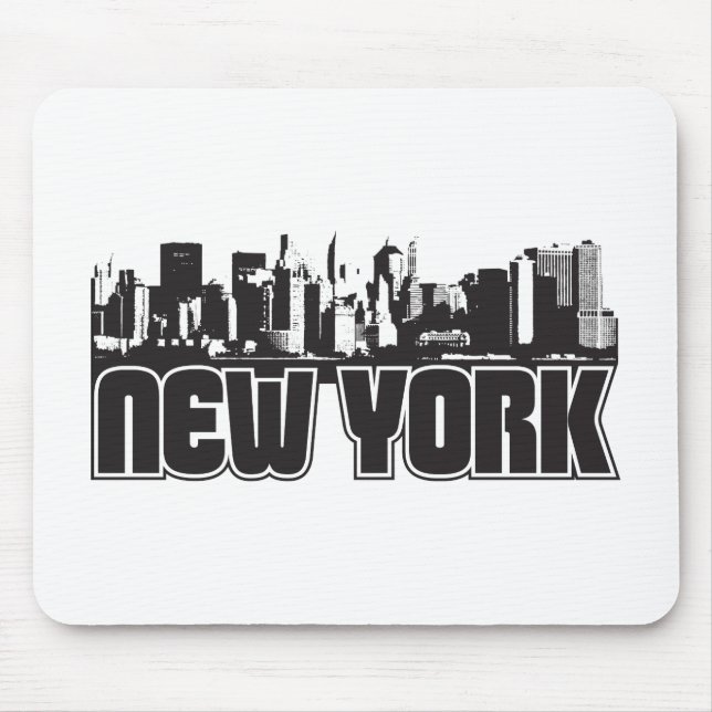 Mousepad Skyline de New York (Frente)
