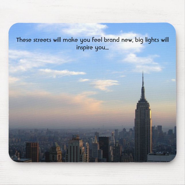 Mousepad Skyline de New York (Frente)