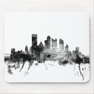 Mousepad Skyline de Pittsburgh Pensilvânia