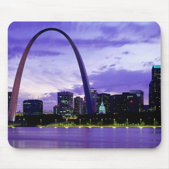 Mousepad Skyline de St Louis (Frente)