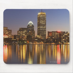 Mousepad Skyline dos EUA, Massachusetts, Boston no