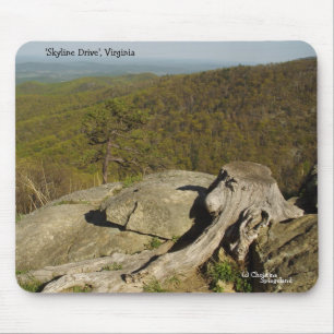 Mousepad Skyline Drive Mounates Virginia