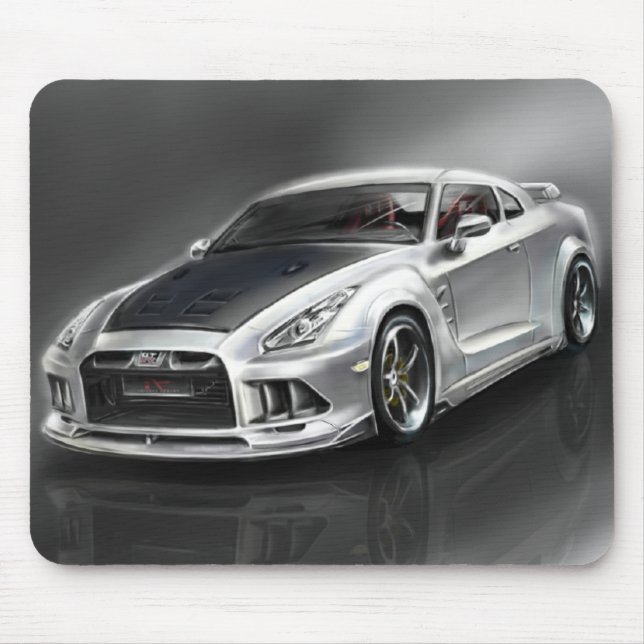 Mousepad Skyline R35 GTR de Nissan (Frente)