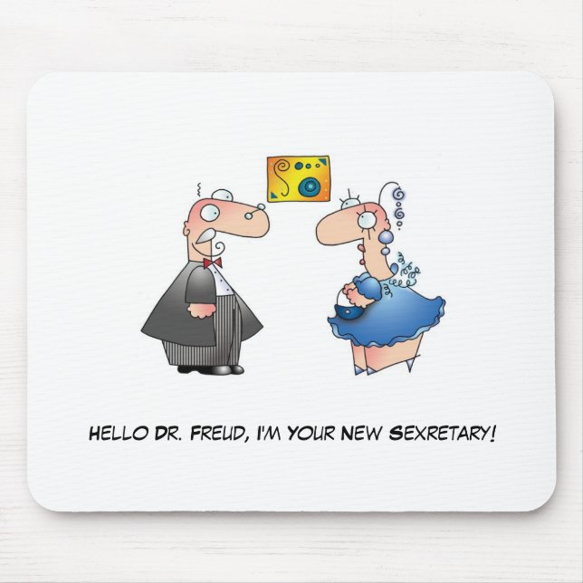 Mousepad SLIP FREUDIANO daqui até abril McCallum (Frente)