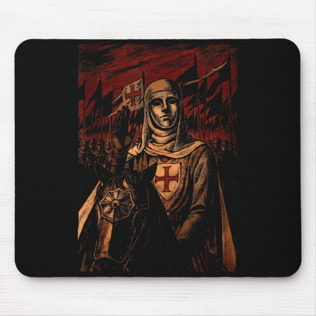 Mousepad Sliver Mask King Baldwin Iv Meme The Leper King Wa (Frente)