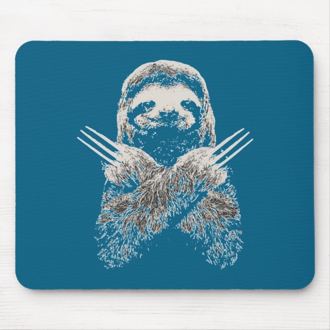 Mousepad Sloth Funny Costume Gift For Lazy S  (Frente)