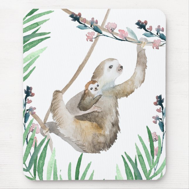 Mousepad Sloth Momma (Frente)