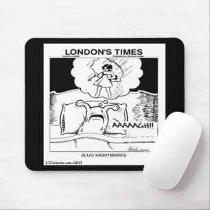 Mousepad Slug Nightmares Clássico LTCartoons Comic