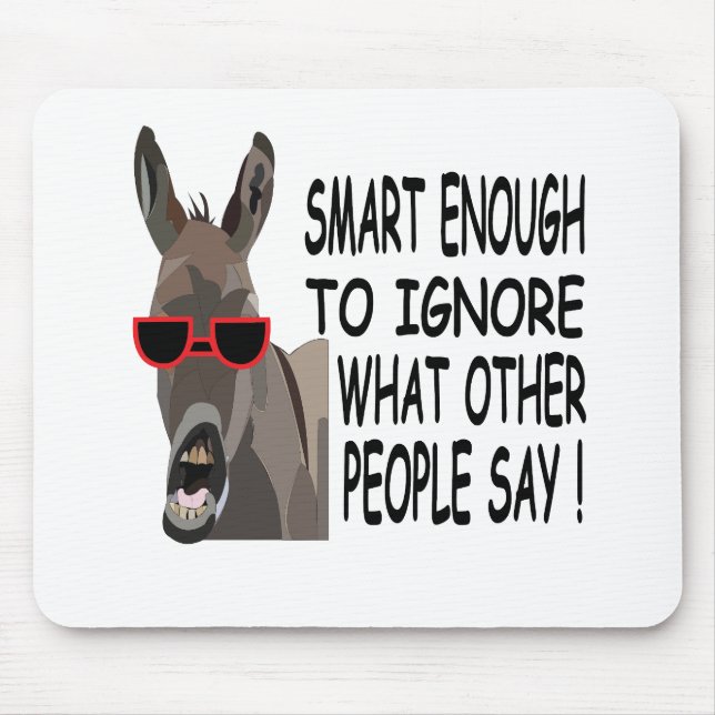Mousepad Smart Donkey legal (Frente)
