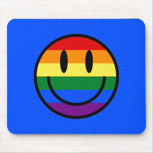 Mousepad Smiley face arco-íris