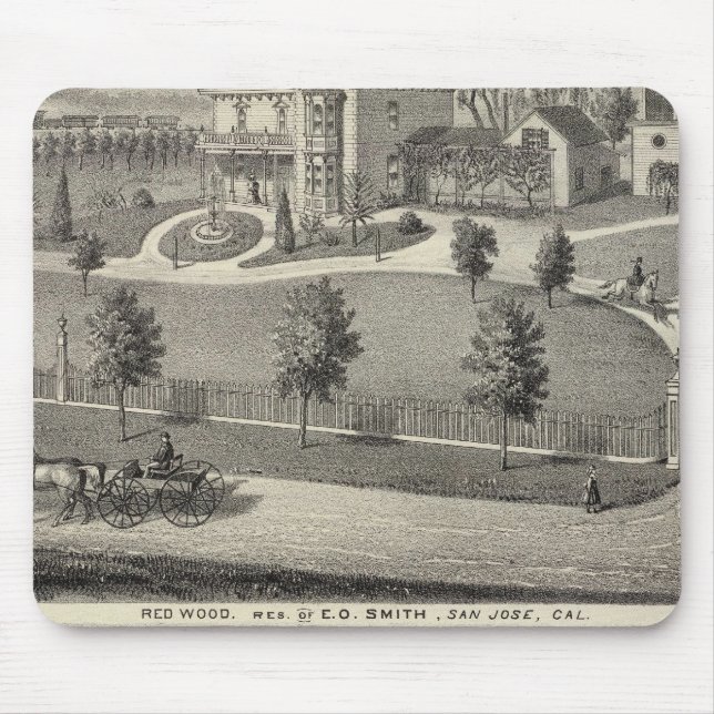 Mousepad Smith, residência de Evans (Frente)