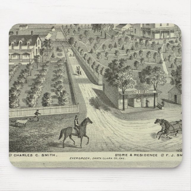 Mousepad Smith, residência de Herman, loja (Frente)