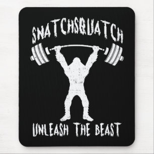 Mousepad Snatchsquatch, Cartoon Pé Grande, Besta, Giro Engr