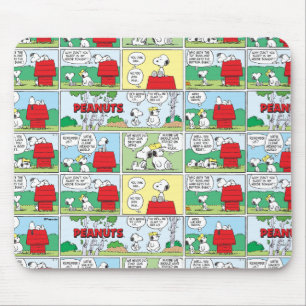Mousepad Snoopy e seus irmãos Andy & Olaf