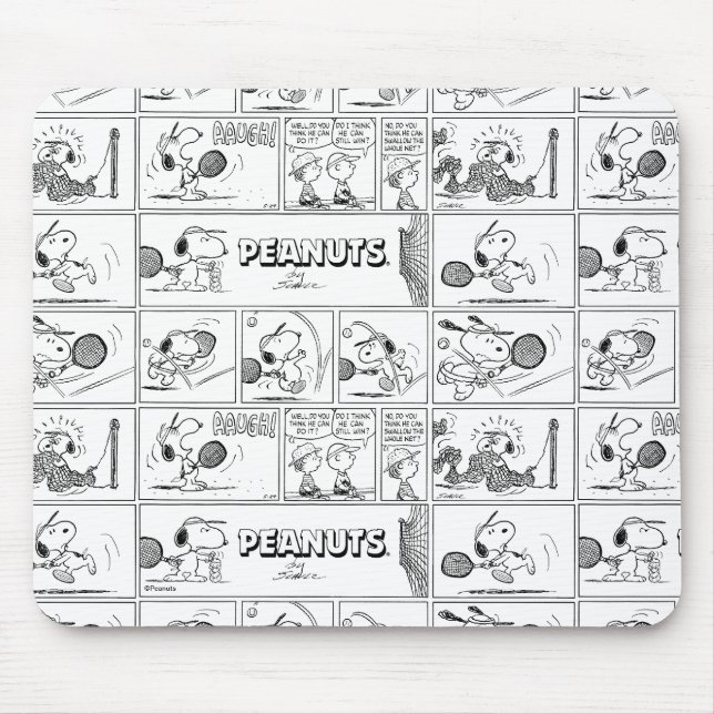 Mousepad Snoopy Plays Tênis (Frente)