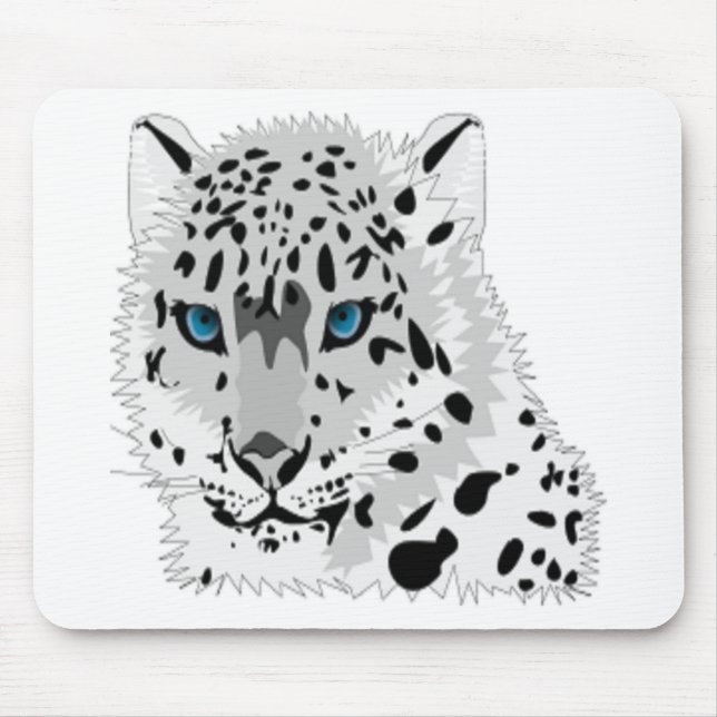 MOUSEPAD SNOW LEOPARD (Frente)