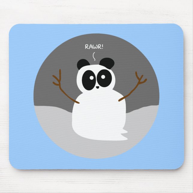 Mousepad Snow Panda (Frente)