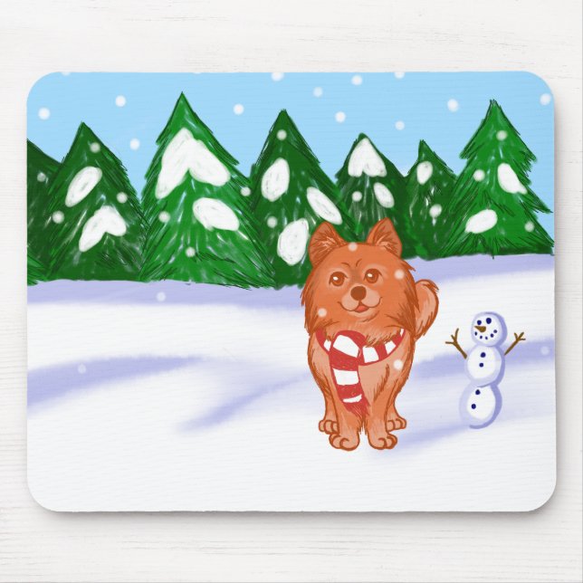 Mousepad Snow Puppy (Frente)