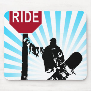 Mousepad snowboard... direções?