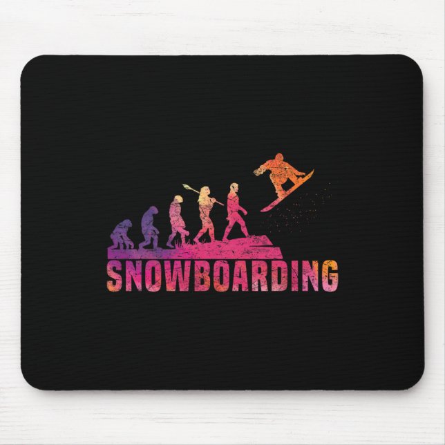 Mousepad Snowboard Evolution Snowboard Snowboboa Estilo Liv (Frente)