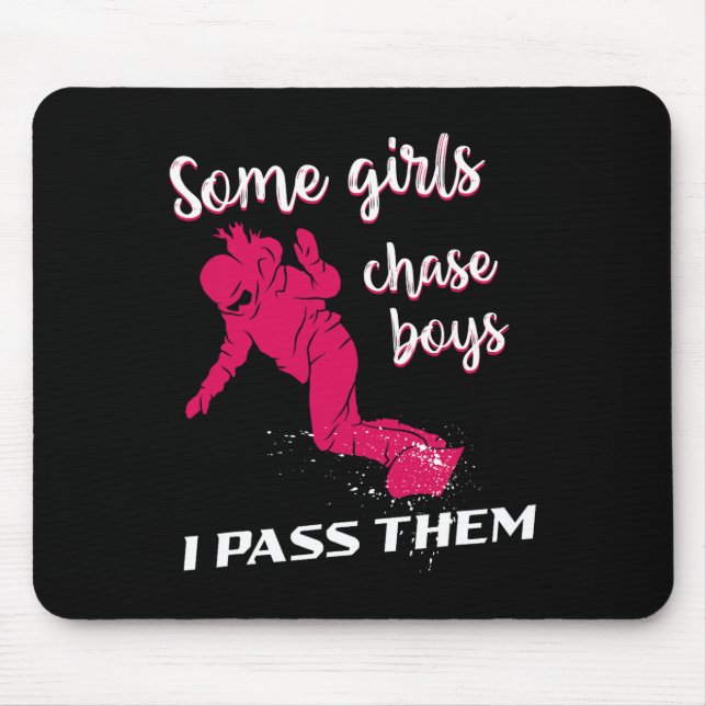 Mousepad Snowboard Snowboard Vintage Girl (Frente)