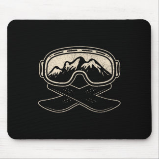 Mousepad Snowboard Snowboarder Snowboard Monte Estilo