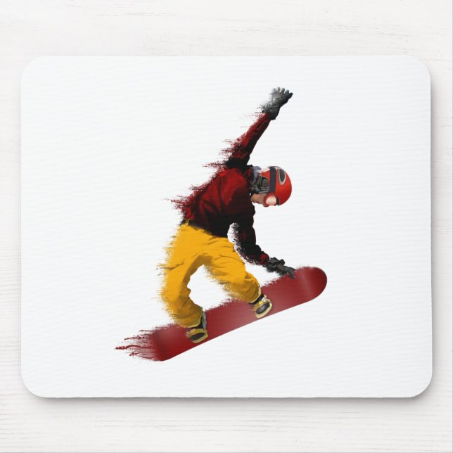 Mousepad Snowboarder (Frente)
