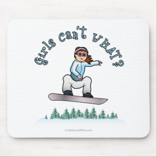 Mousepad Snowboarder Vermelha