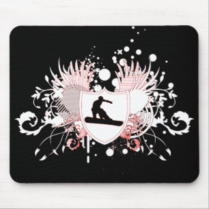 Mousepad snowboarding. de alta fidelidade