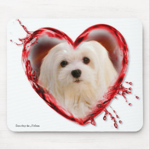 Mousepad Snowdrop o tapete do rato maltês