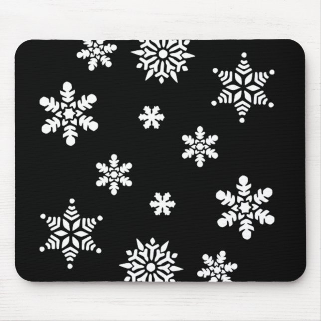 MOUSEPAD SNOWFLAKES DO INVERNO (Frente)