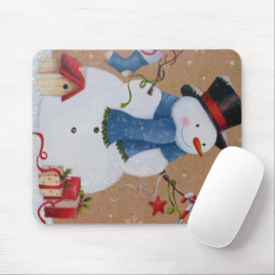 Mousepad Snowman