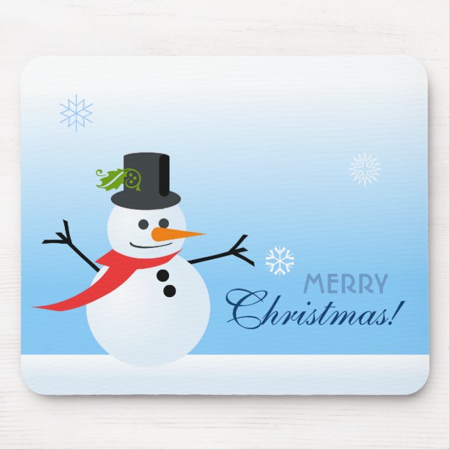 Mousepad Snowman (Frente)