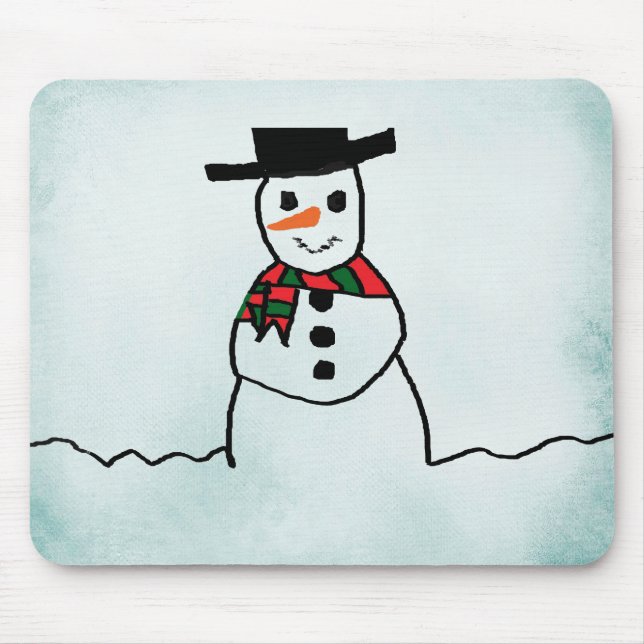 Mousepad Snowman (Frente)