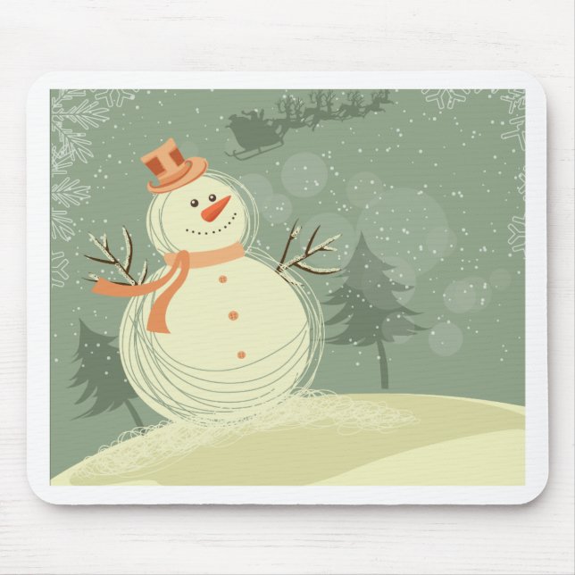 Mousepad Snowman (Frente)