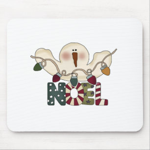 Mousepad Snowman Noel T-shirts e presentes