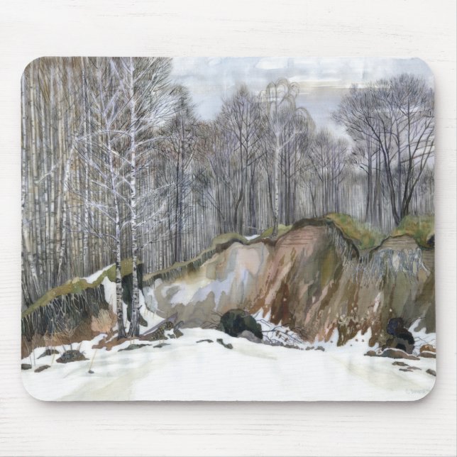 Mousepad Snowy ravine (Frente)