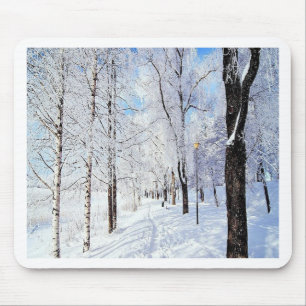 Mousepad Snowy Road