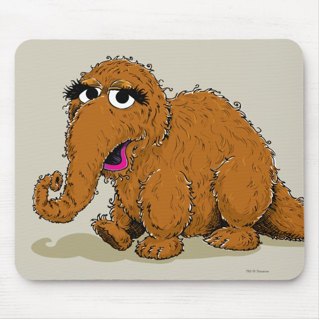 Mousepad Snuffleupagus Antigo (Frente)